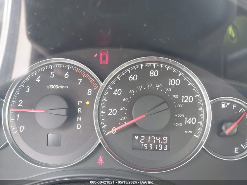 2009 Subaru Legacy 2.5I VIN: 4S3BL616X97227593 Lot: 39421821