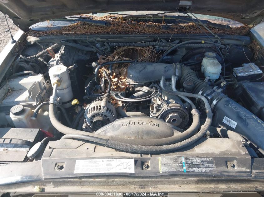 2004 Chevrolet Blazer VIN: 1GNDT13XX4K137312 Lot: 39421830