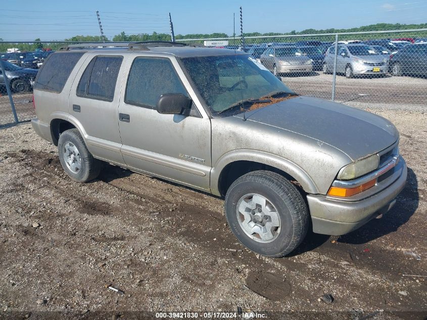 2004 Chevrolet Blazer VIN: 1GNDT13XX4K137312 Lot: 39421830