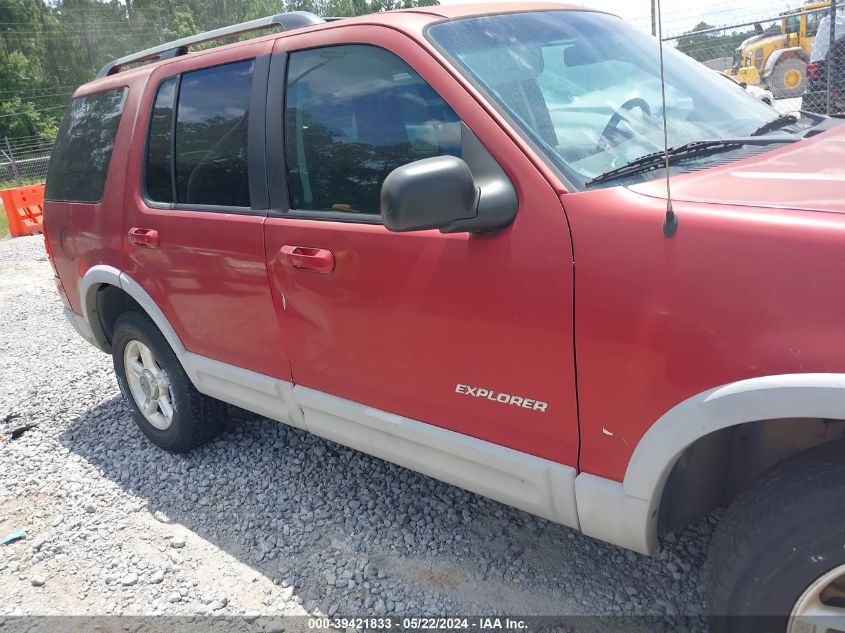 2002 Ford Explorer Xlt VIN: 1FMZU73EX2ZB72350 Lot: 39421833