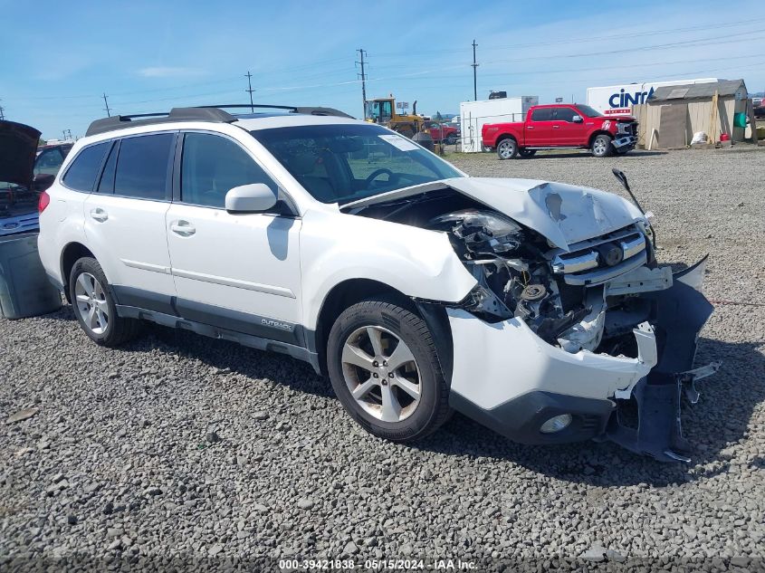 2013 Subaru Outback 2.5I Limited VIN: 4S4BRBKC5D3211678 Lot: 39421838