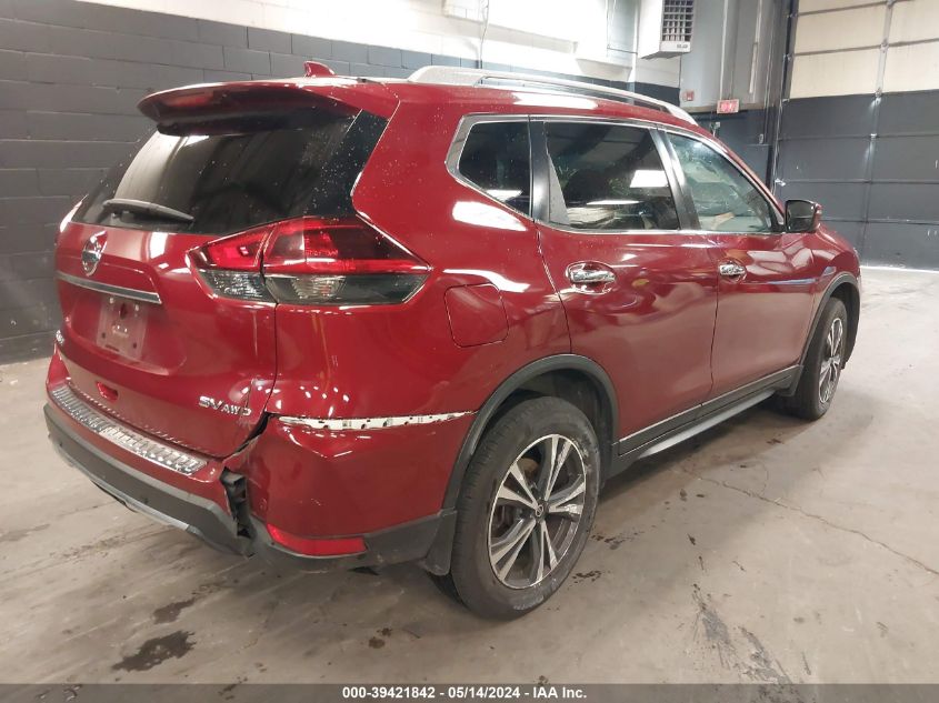 2019 Nissan Rogue Sv VIN: 5N1AT2MV5KC716712 Lot: 39421842