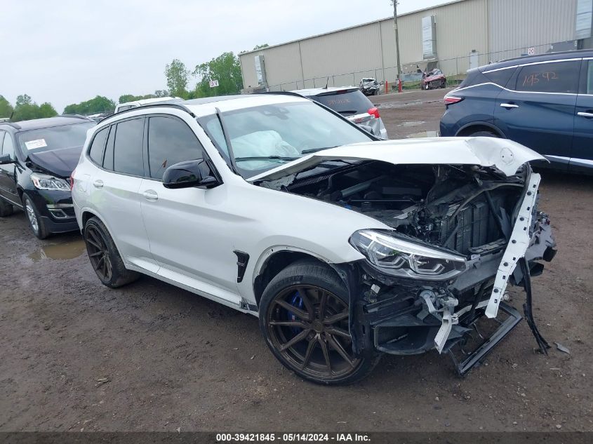 2021 BMW X3 M VIN: 5YMTS0C02M9F55563 Lot: 39421845