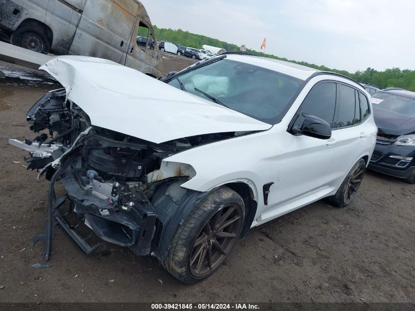 2021 BMW X3 M VIN: 5YMTS0C02M9F55563 Lot: 39421845