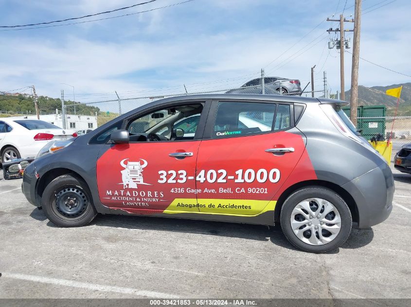 2017 Nissan Leaf S VIN: 1N4BZ0CP0HC300953 Lot: 39421853