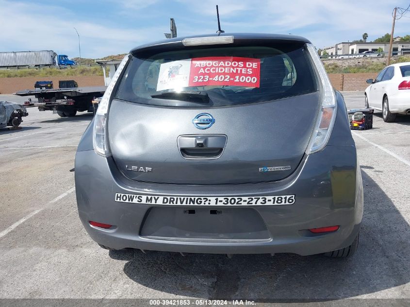 2017 Nissan Leaf S VIN: 1N4BZ0CP0HC300953 Lot: 39421853
