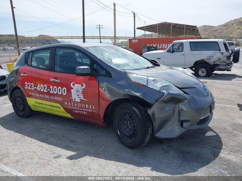 2017 Nissan Leaf S VIN: 1N4BZ0CP0HC300953 Lot: 39421853