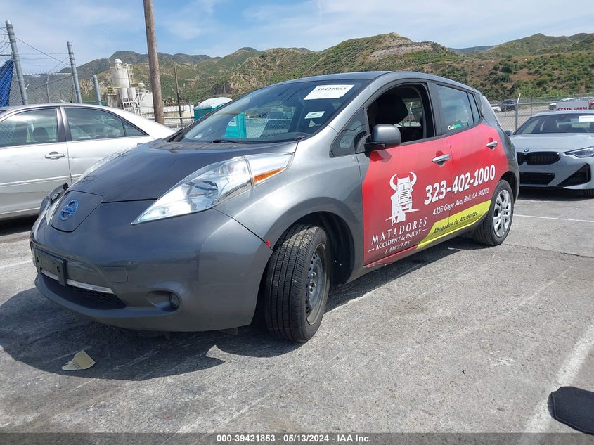 2017 Nissan Leaf S VIN: 1N4BZ0CP0HC300953 Lot: 39421853