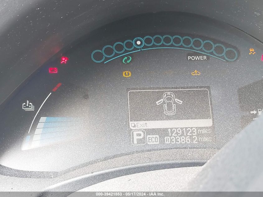 2017 Nissan Leaf S VIN: 1N4BZ0CP0HC300953 Lot: 39421853