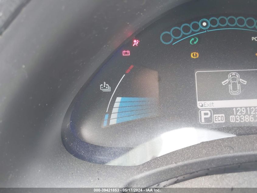 2017 Nissan Leaf S VIN: 1N4BZ0CP0HC300953 Lot: 39421853