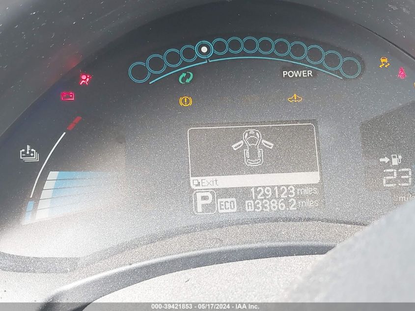 2017 Nissan Leaf S VIN: 1N4BZ0CP0HC300953 Lot: 39421853