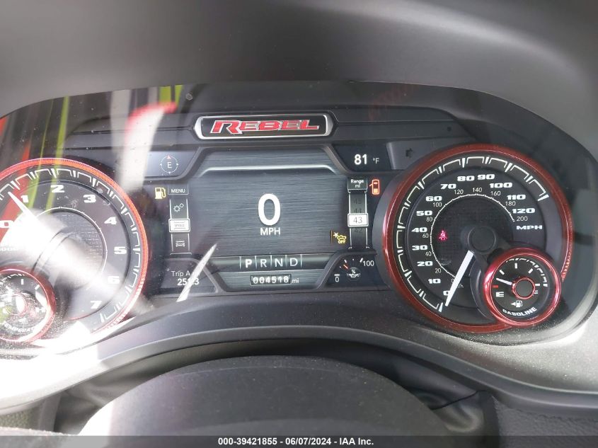 2022 Ram 1500 Rebel 4X4 5'7 Box VIN: 1C6SRFLT6NN473815 Lot: 39421855