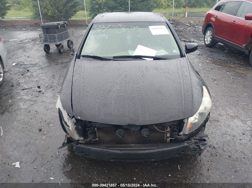 2010 Honda Accord 2.4 Ex-L VIN: 1HGCP2F87AA013326 Lot: 39421857