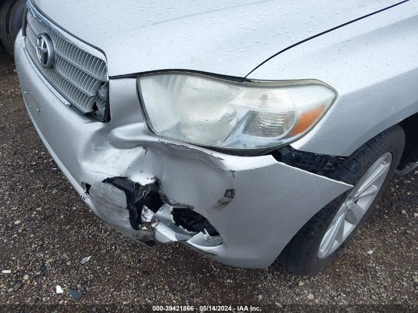 2008 Toyota Highlander Hybrid Limited VIN: JTEEW44A482022836 Lot: 39421866