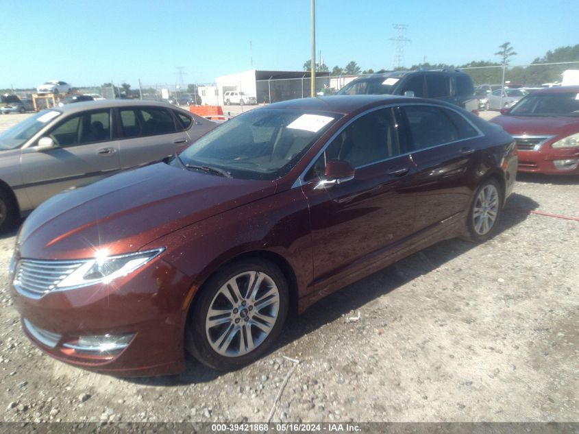 2015 Lincoln Mkz VIN: 3LN6L2GK7FR620207 Lot: 39421868