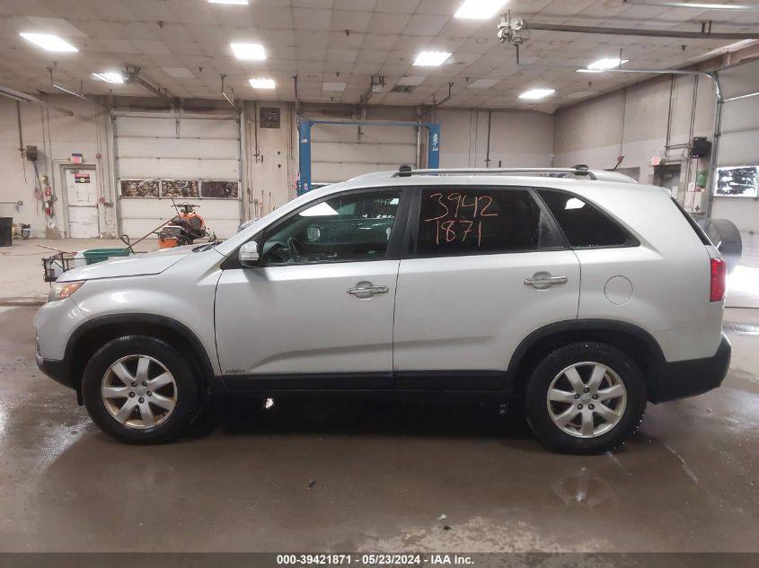2012 Kia Sorento Lx VIN: 5XYKTDA68CG216400 Lot: 39421871