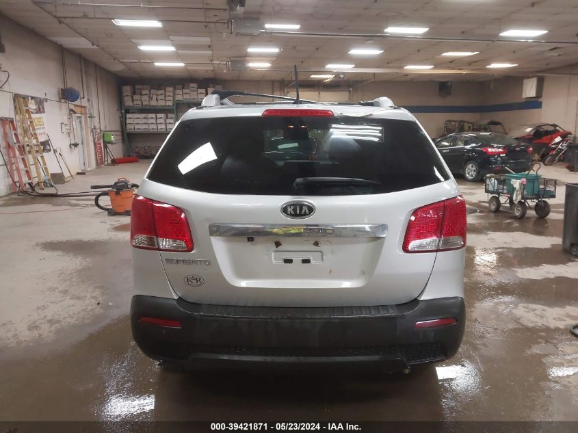 2012 Kia Sorento Lx VIN: 5XYKTDA68CG216400 Lot: 39421871
