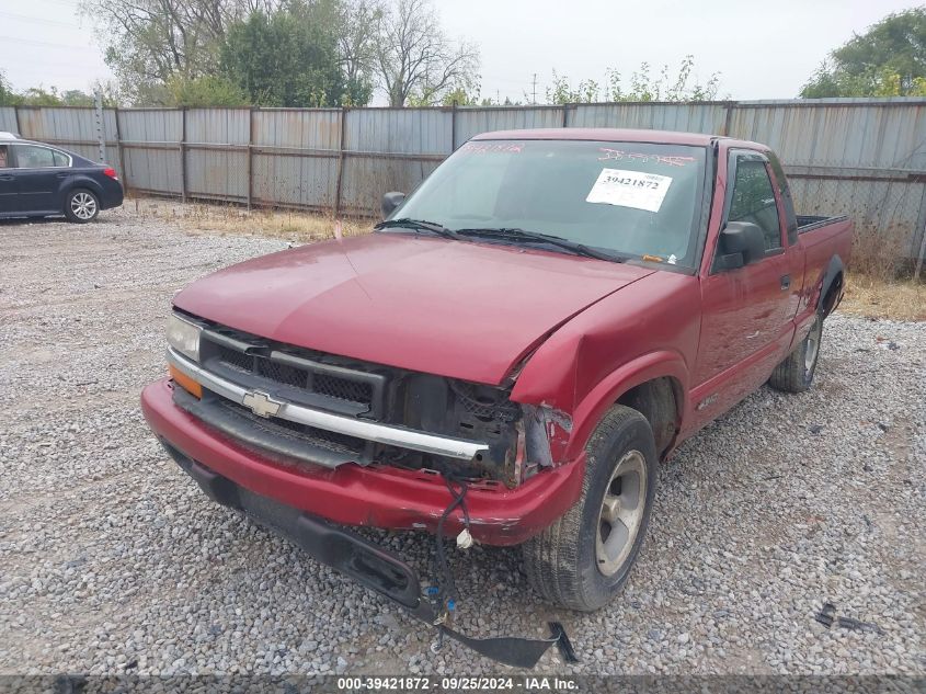 1999 Chevrolet S-10 Ls VIN: 1GCCS1949X8207484 Lot: 39421872