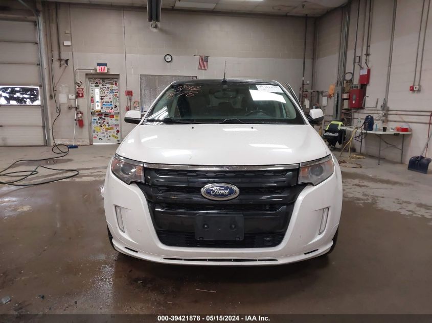 2014 Ford Edge Sport VIN: 2FMDK4AK7EBB69629 Lot: 39421878