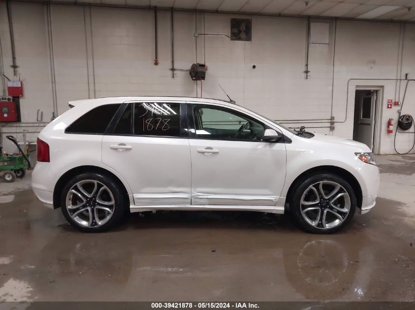 2014 Ford Edge Sport VIN: 2FMDK4AK7EBB69629 Lot: 39421878