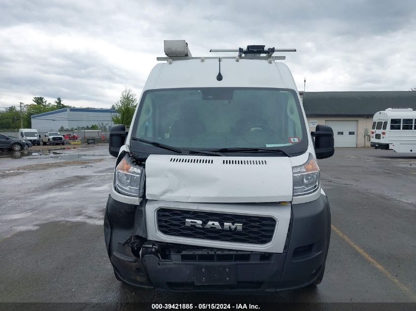 2022 Ram Promaster 2500 High Roof 136 Wb VIN: 3C6LRVCGXNE100816 Lot: 39421885