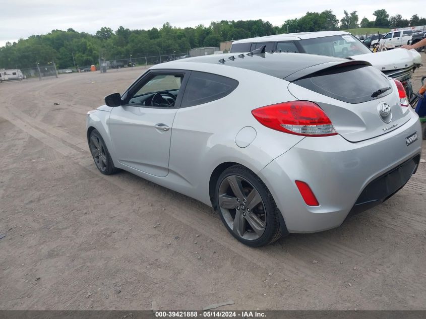 2015 Hyundai Veloster VIN: KMHTC6AD7FU233170 Lot: 39421888