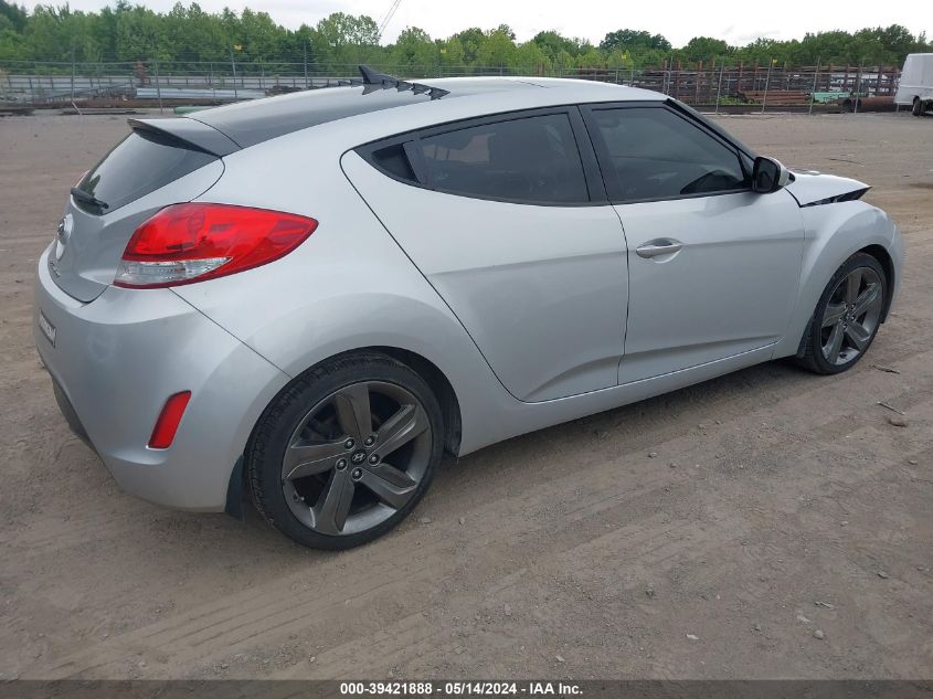 2015 Hyundai Veloster VIN: KMHTC6AD7FU233170 Lot: 39421888