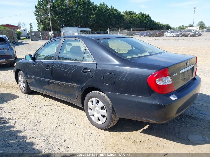 2003 Toyota Camry Le VIN: 4T1BE32KX3U127549 Lot: 39421894