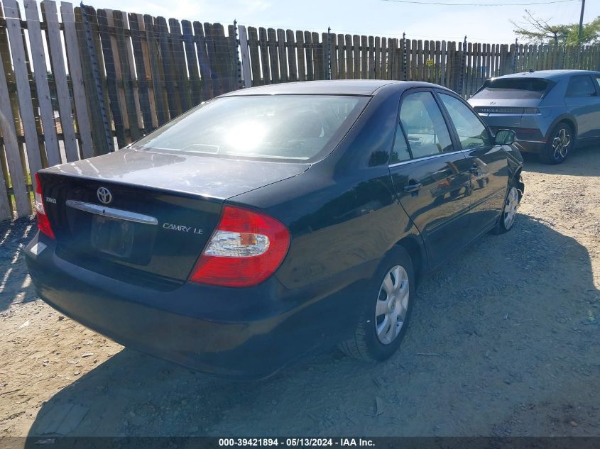 2003 Toyota Camry Le VIN: 4T1BE32KX3U127549 Lot: 39421894