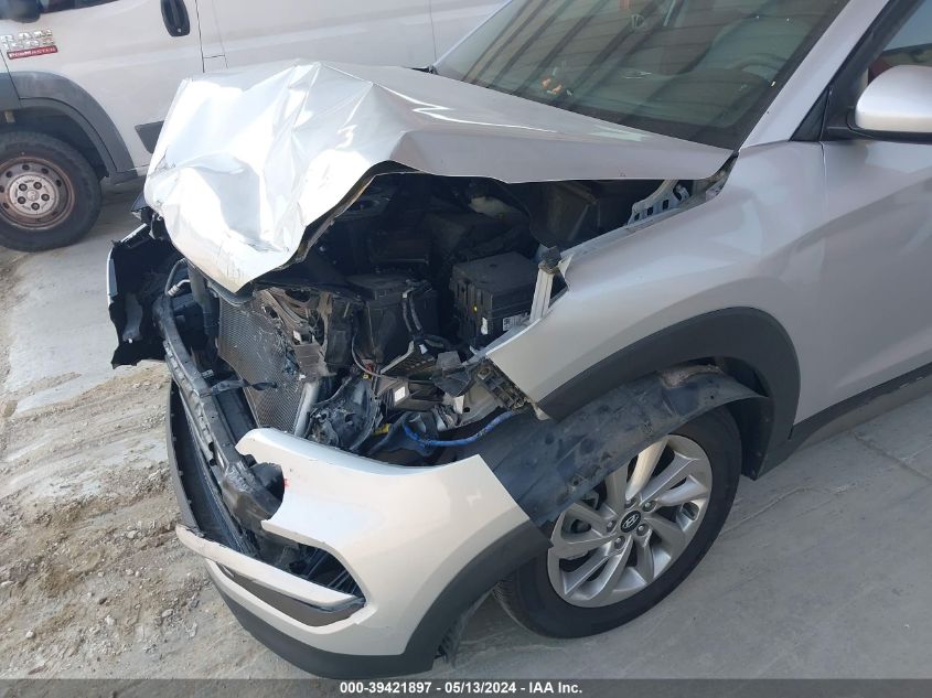 2017 Hyundai Tucson Se VIN: KM8J33A4XHU295557 Lot: 39421897