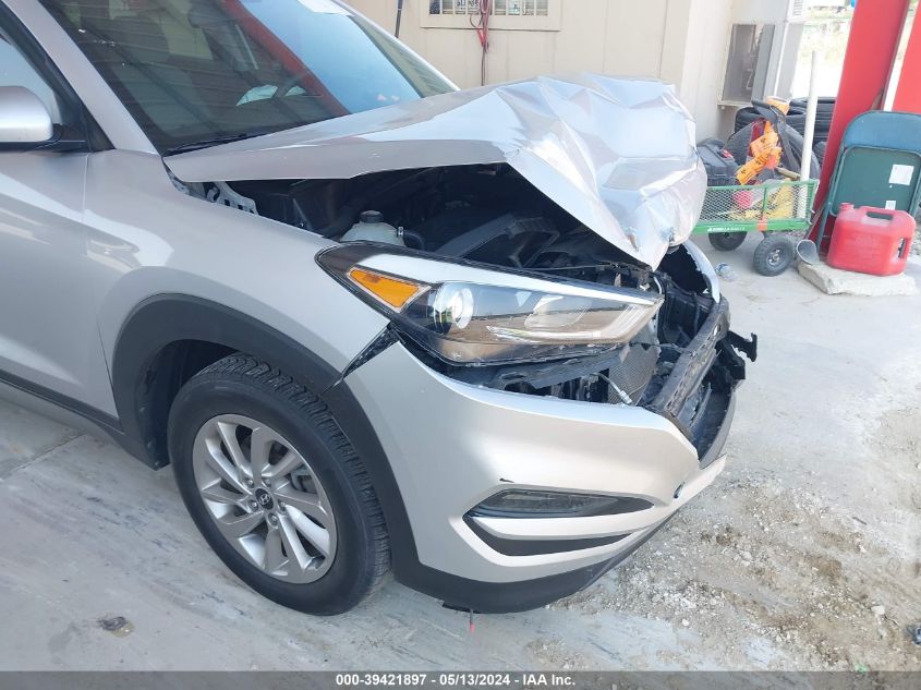 2017 Hyundai Tucson Se VIN: KM8J33A4XHU295557 Lot: 39421897