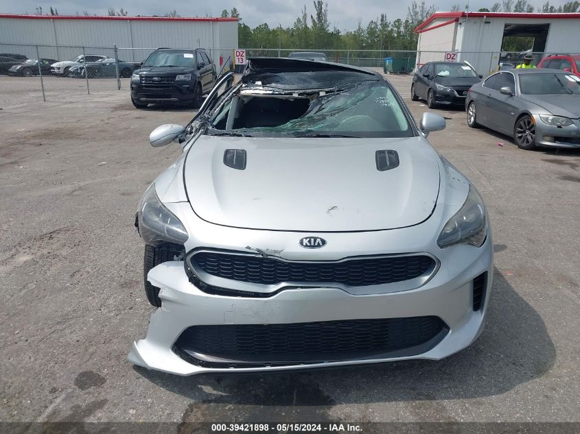 2018 Kia Stinger Premium VIN: KNAE25LA0J6017586 Lot: 39421898