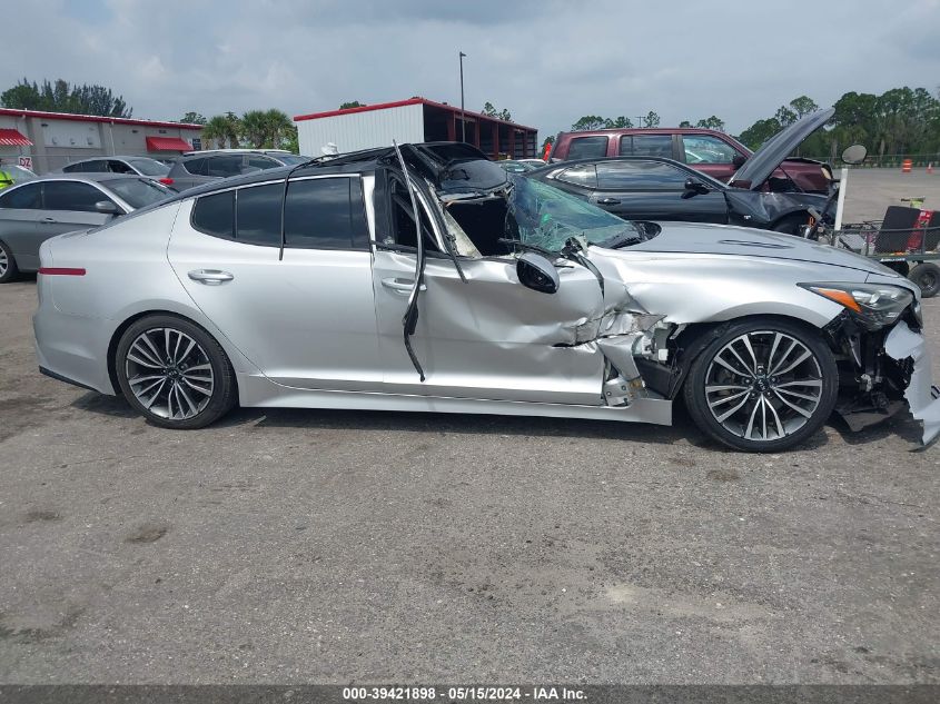 2018 Kia Stinger Premium VIN: KNAE25LA0J6017586 Lot: 39421898