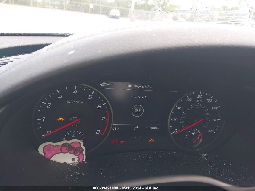 2018 Kia Stinger Premium VIN: KNAE25LA0J6017586 Lot: 39421898