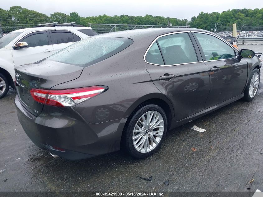 2018 Toyota Camry Xle VIN: 4T1B11HK4JU120617 Lot: 39421900