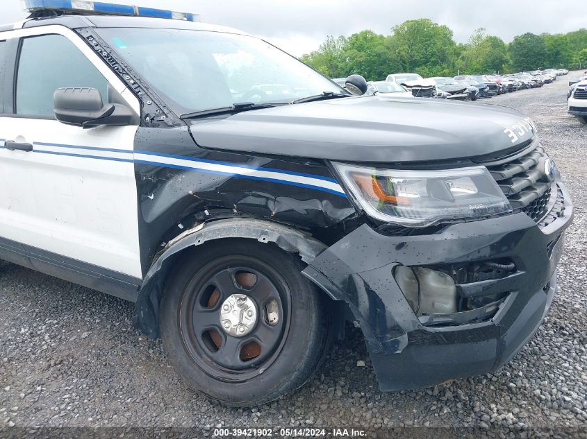 2017 Ford Utility Police Interceptor VIN: 1FM5K8AR6HGA77532 Lot: 39421902