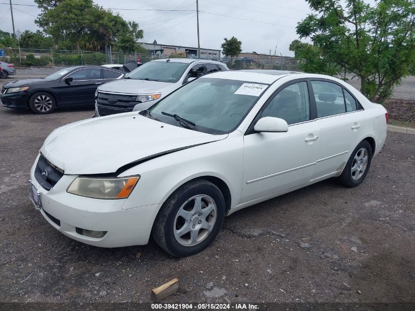 2006 Hyundai Sonata Gls VIN: KMHEU46C76A108696 Lot: 39421904