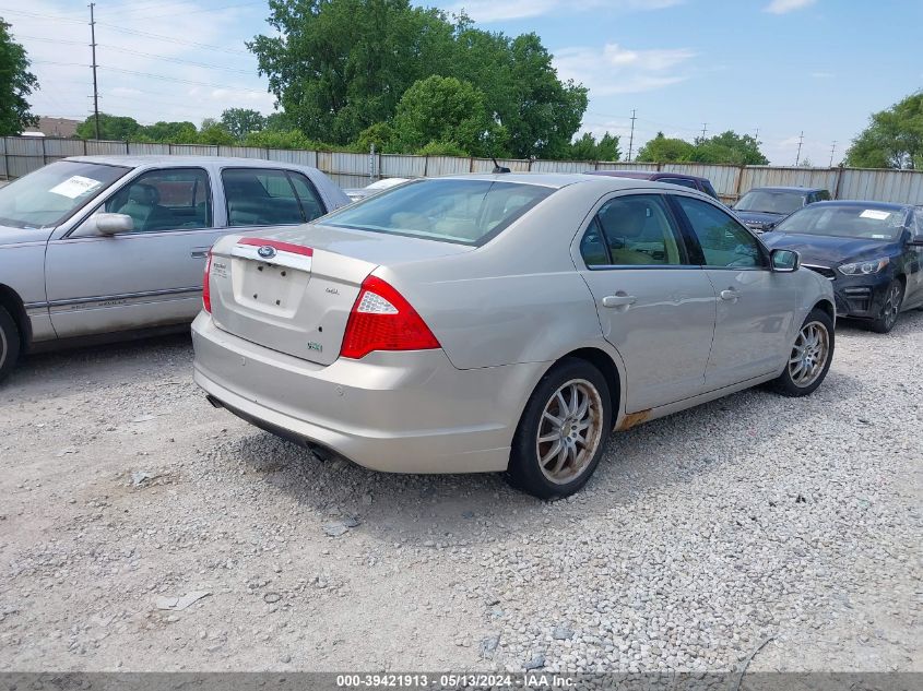 2010 Ford Fusion Sel VIN: 3FAHP0JG6AR233396 Lot: 39421913