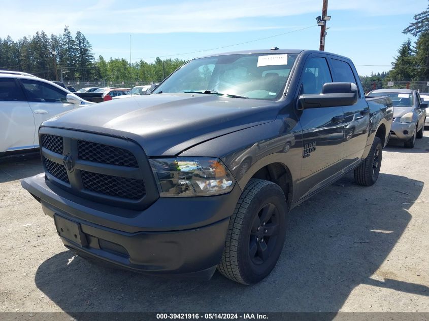 2022 Ram 1500 Classic Tradesman 4X4 5'7 Box VIN: 3C6RR7KG3NG206391 Lot: 39421916