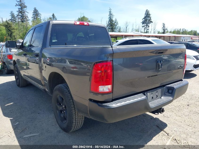 2022 Ram 1500 Classic Tradesman 4X4 5'7 Box VIN: 3C6RR7KG3NG206391 Lot: 39421916