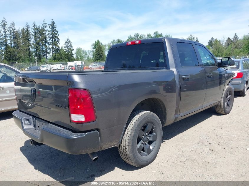 2022 Ram 1500 Classic Tradesman 4X4 5'7 Box VIN: 3C6RR7KG3NG206391 Lot: 39421916