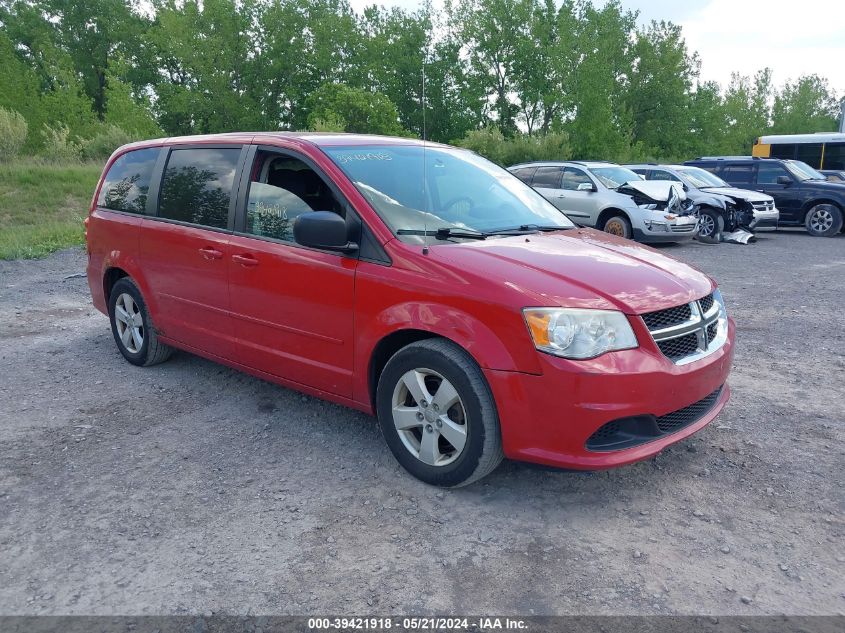 2013 Dodge Grand Caravan Se VIN: 2C4RDGBG6DR516775 Lot: 39421918