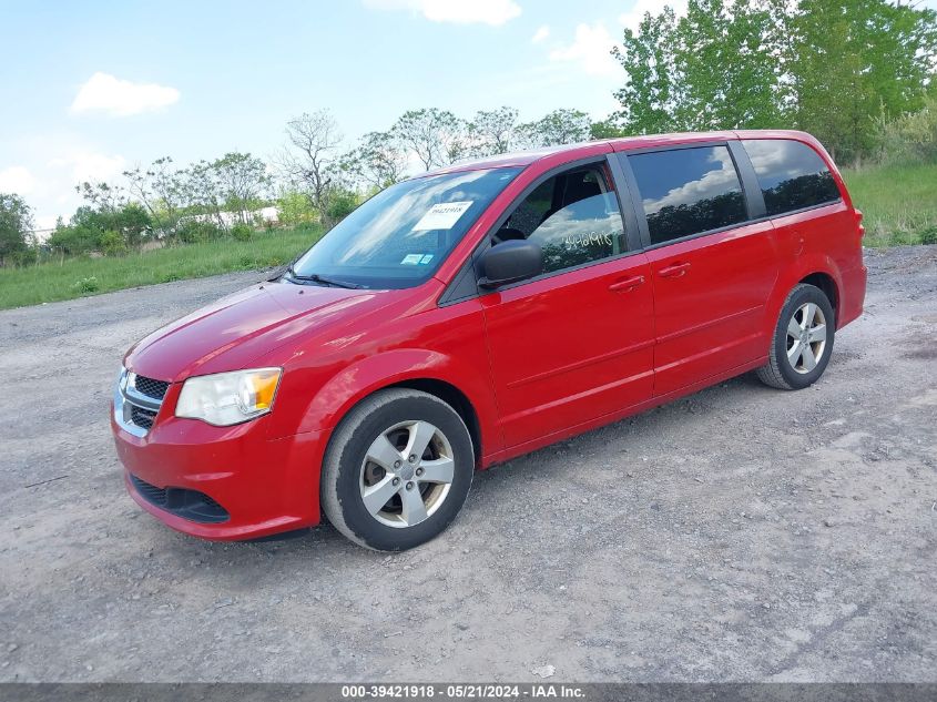 2013 Dodge Grand Caravan Se VIN: 2C4RDGBG6DR516775 Lot: 39421918