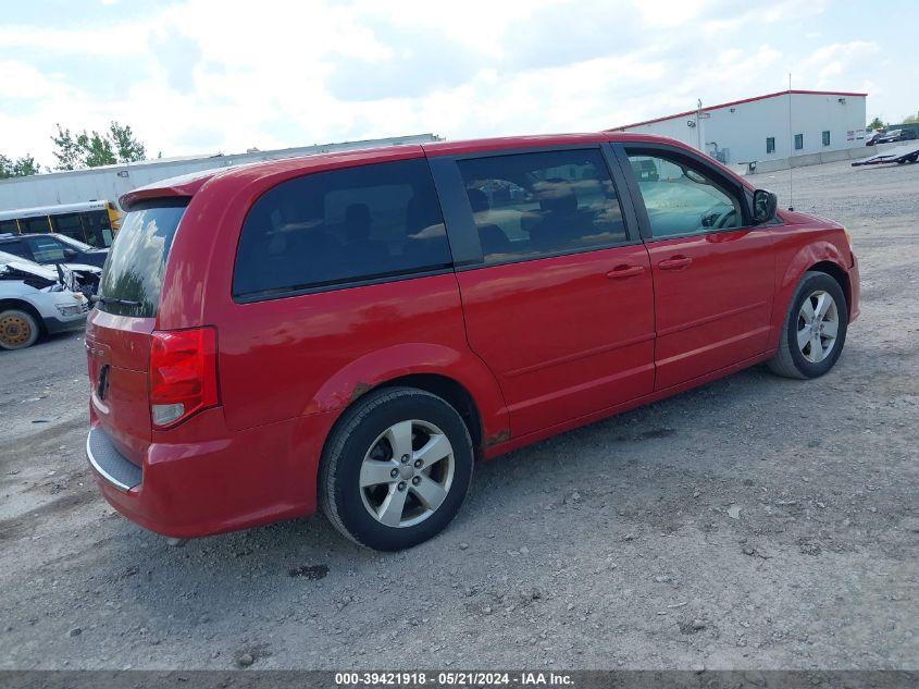 2013 Dodge Grand Caravan Se VIN: 2C4RDGBG6DR516775 Lot: 39421918