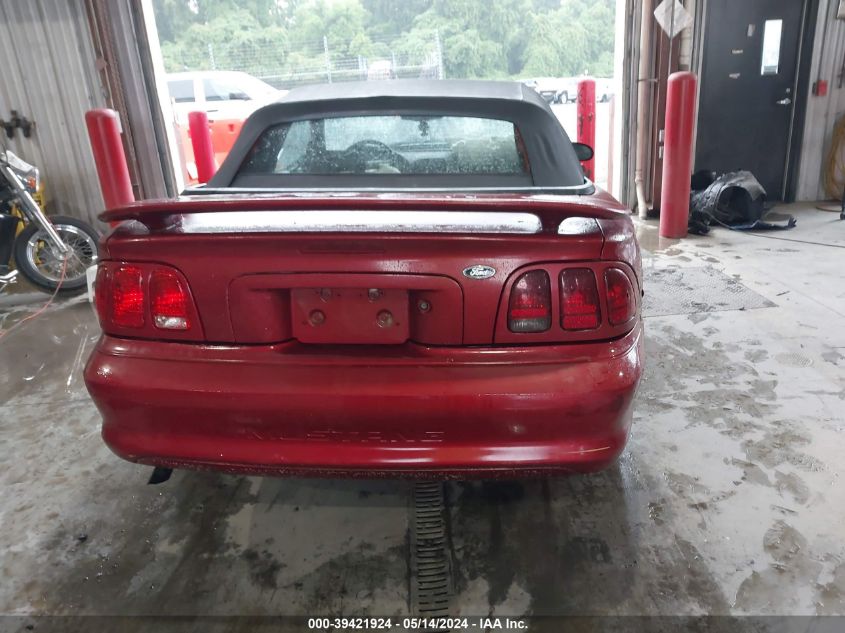 1998 Ford Mustang VIN: 1FAFP4448WF247532 Lot: 39421924