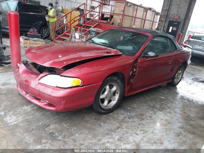 1998 Ford Mustang VIN: 1FAFP4448WF247532 Lot: 39421924