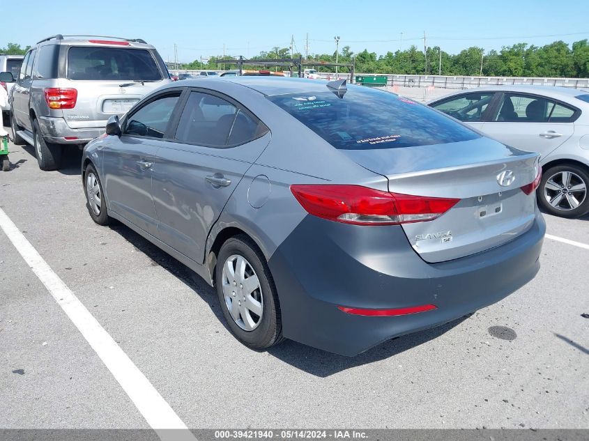 2017 Hyundai Elantra Se VIN: 5NPD74LF8HH142762 Lot: 39421940