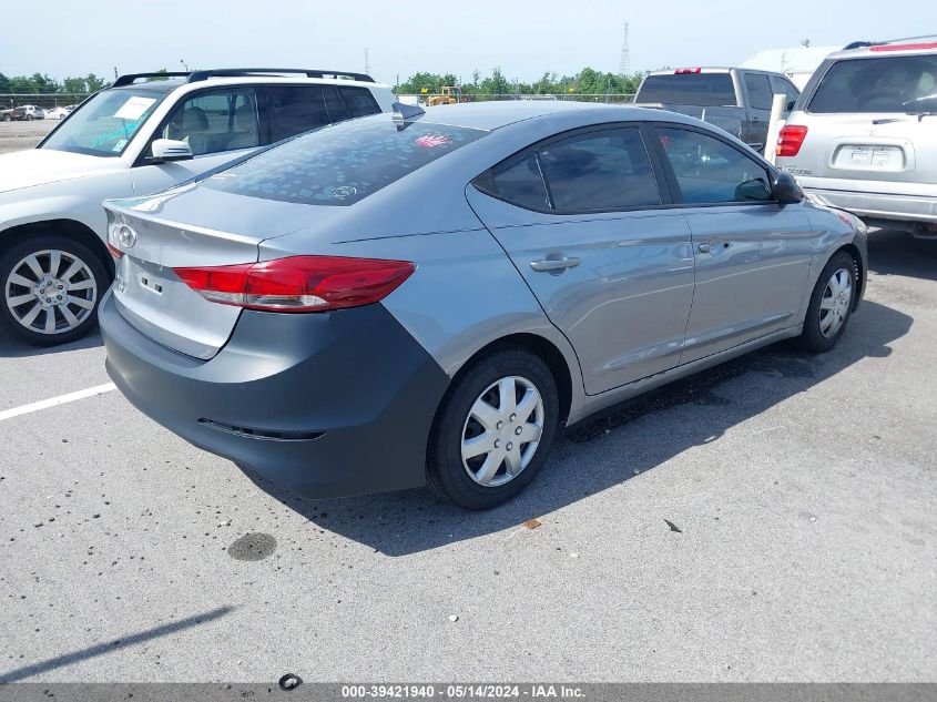 2017 Hyundai Elantra Se VIN: 5NPD74LF8HH142762 Lot: 39421940