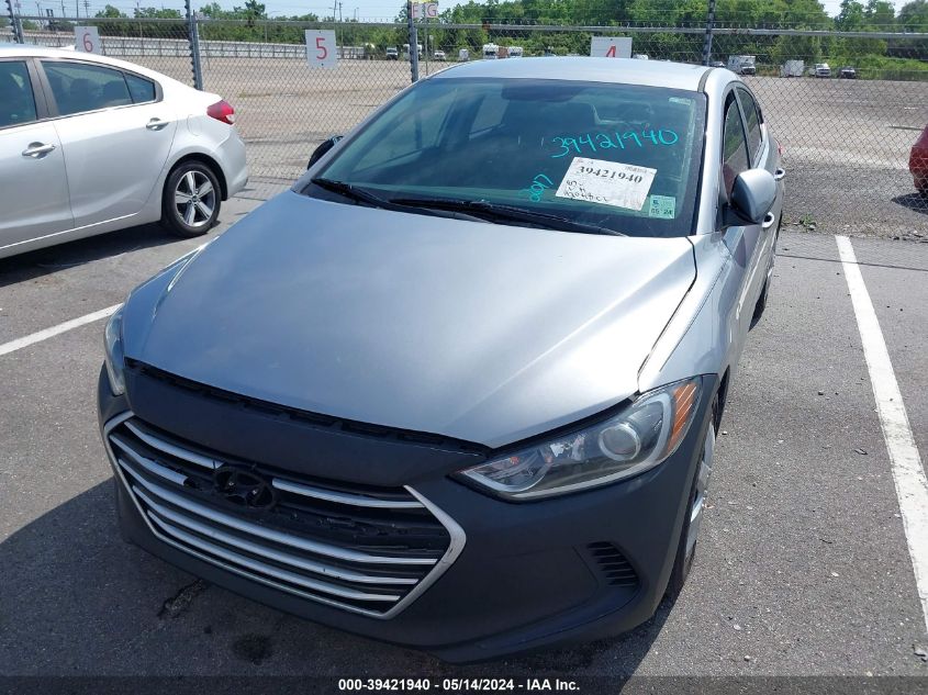 2017 Hyundai Elantra Se VIN: 5NPD74LF8HH142762 Lot: 39421940