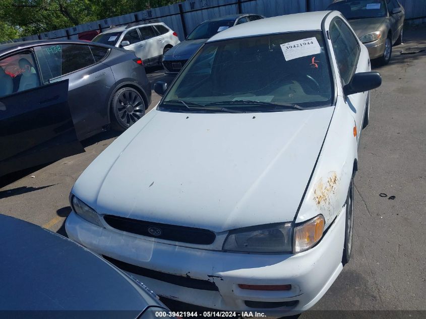 2000 Subaru Impreza L VIN: JF1GF435XYG807159 Lot: 39421944